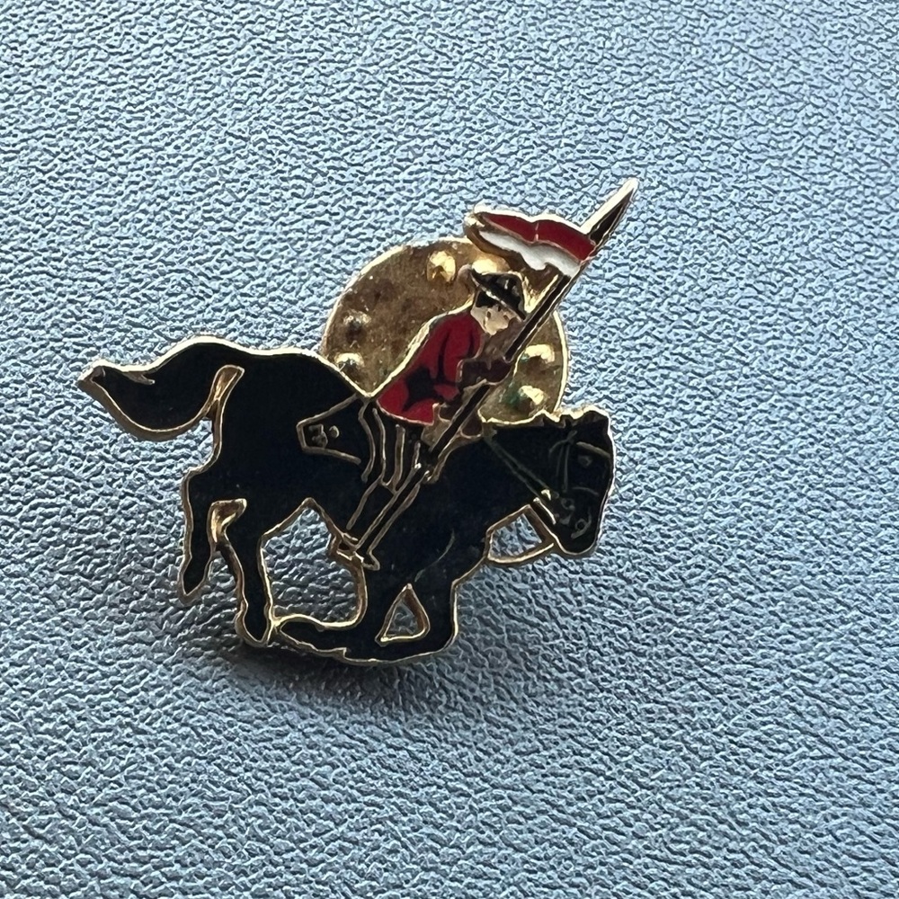 Canadian mounted police tack pin
